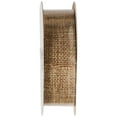 thumbnail image 3 of Offray Ribbon, Natural 7/8 inch Woven Burlap Woven Ribbon for Crafts, Gifting, and Wedding, 9 feet, 1 Each, 3 of 11