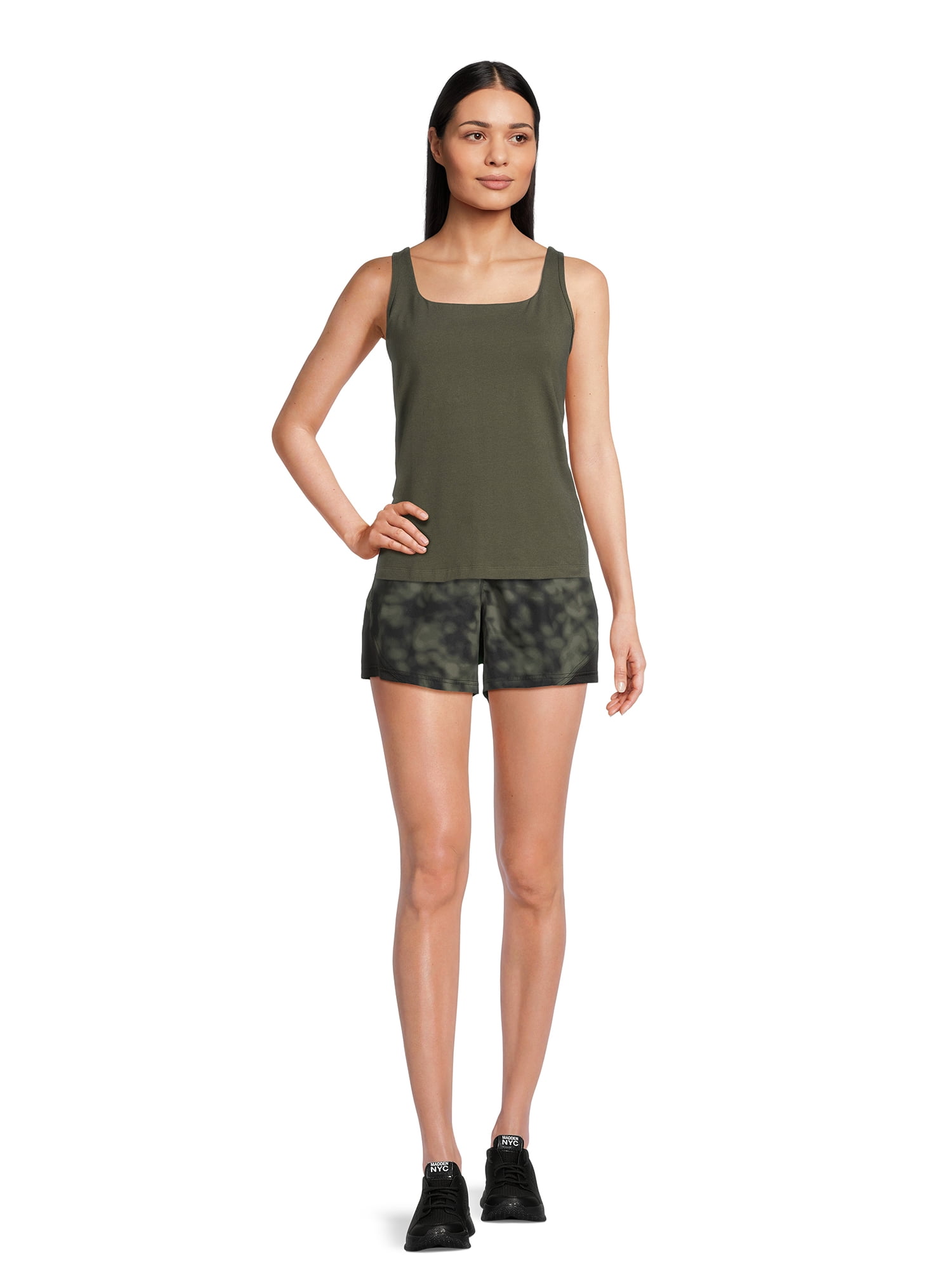 Athletic Works Women's and Women's Plus Core Running Shorts, Sizes XS-4X