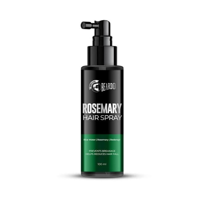 Beardo Vaporisateur Capillaire au Romarin avec Redensyl et Eau de Riz 100 ml