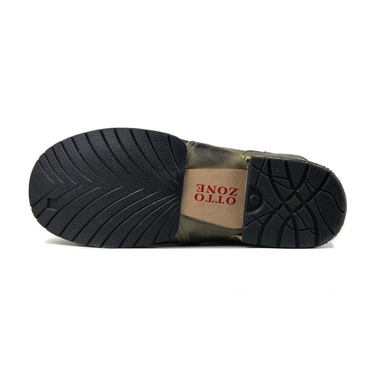 OSSTONE Moto Boots Chukka Boots for Men Fashion Lace-up OSSTONE Moto Boots Chukka Boots for Men Fashion Lace-up