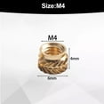 thumbnail image 6 of Arkzeo 10Pcs Threaded Brass Inserts Metal Heat Set M2-M6 Screw Inserts for 3D Printing, 6 of 7