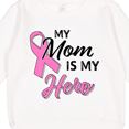 thumbnail image 3 of Inktastic My Mom is My Hero Breast Cancer Awareness Toddler Sweatshirt, 3 of 4