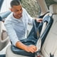 thumbnail image 4 of Chicco Fit360 ClearTex Asiento convertible giratorio para automóvil con rotación de 360 ​​grados para uso orientado hacia atrás y hacia adelante, sistema de bloqueo autotensor LeverLock | Pizarra/Gris, 4 of 5
