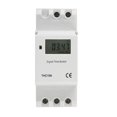 thumbnail image 4 of 1PCS Numérique LCD DIN Programmateur de Voie AC220V 16A Commutateur de Relais de Temps, 4 of 9