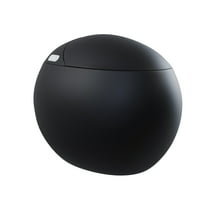 Plaisir Smart One-Piece 1.28 GPF Single Flush Toilet in Matte Black