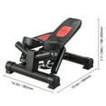 thumbnail image 4 of Stair Stepper for Exercise at Home Mini Twist Stepper with Resistance Band, 4 of 10