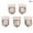 Silver, variant on 5Pcs Metal Locks Bag Clasp Catch Buckles for Handbags Shoulder Bags Purse Totes Closures Snap Clasps DIY Craft Accessories