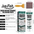 thumbnail image 5 of Ceramic Tile Repair Paste Quick Drying Waterproof Toilet Tub Repair Adhesive, 5 of 5