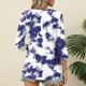 thumbnail image 4 of mfyjkho Tops De Gimnasio Para Mujer, Camiseta De Manga Tres Cuartos Con Cuello En V Y Estampado De Moda Para Mujer Tops Para Mujer Xxl, 4 of 6