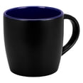 thumbnail image 2 of Paquete con 15 piezas de Taza mate exterior negro e interior color azul 7 x 8.6, 2 of 3