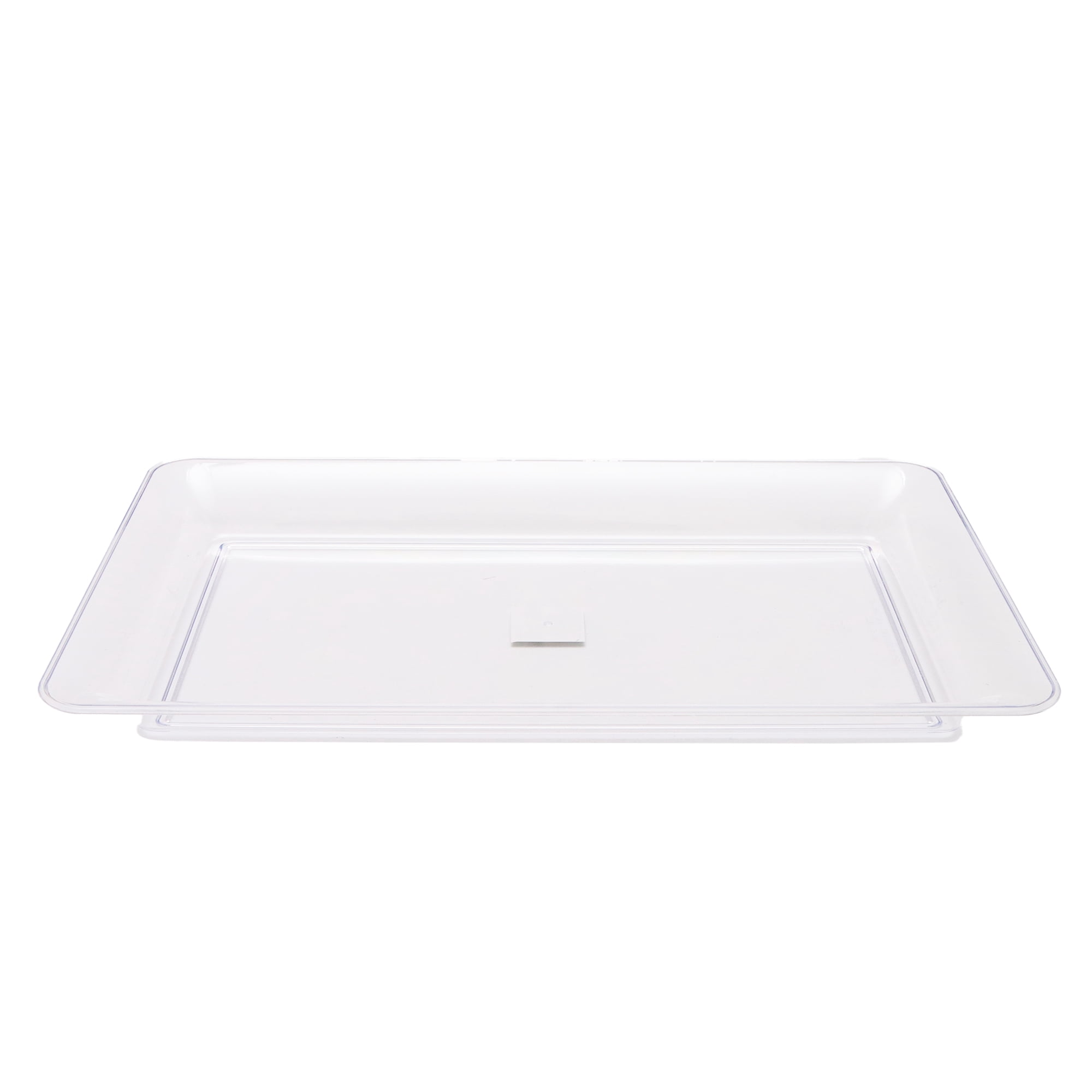 Way To Celebrate Clear Plastic Rectangular Food Tray, 18 in