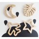 thumbnail image 4 of Pegatinas de pared de madera con forma de luna, estrella, avión, mariposa, decoración de pino macizo, para habitación de niños, 4 of 4