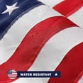 thumbnail image 6 of TOPFLAGS 2' x 3' ft American Flag Outdoor The Strongest, Longest Lasting, 2x3 foot. Embroidered Stars Sewn Stripes Brass Grommets Foot Heavy Duty Nylon, 6 of 8