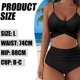 thumbnail image 5 of Conjunto de bikini para mujer, traje de baño cruzado de dos piezas para mujer, bikini envolvente, 5 of 5