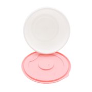 Smart Home Nesting Container Set with Rose Pink Vented Lids, 8 Pieces