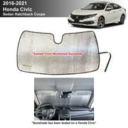 honda civic windshield sunshade