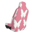 thumbnail image 2 of Wukai Butterfly 2 Full Set Car Seat Covers with Soft Padding Universal Auto Front Seats Protector and Cushion Mat, 2 of 5