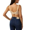 thumbnail image 3 of Women‘s Plus Size Full Coverage Underwire Adjustable Strap Unlined Minimizer Lace Bra, 3 of 4