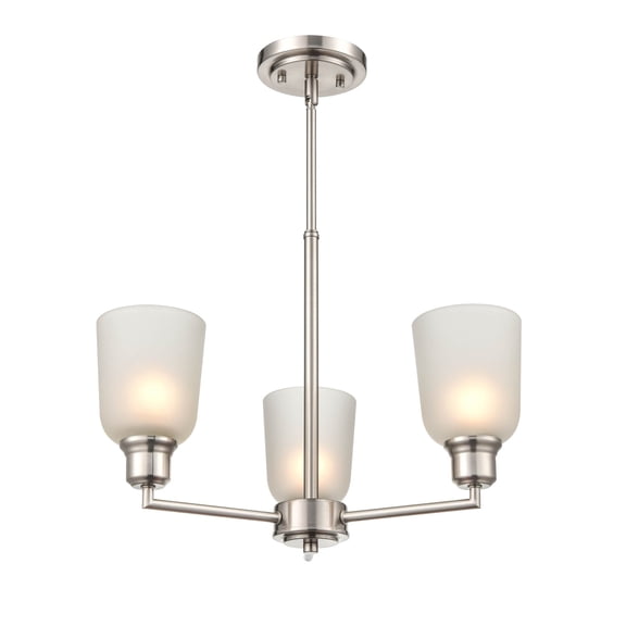 Millennium Lighting - Amberle - 3 Light Chandelier-55.25 Inches Tall and 19.5
