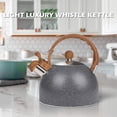 thumbnail image 2 of Tea Kettle Whistling, mango antiescaldado de acero inoxidable de 2,5 L, 2 of 5