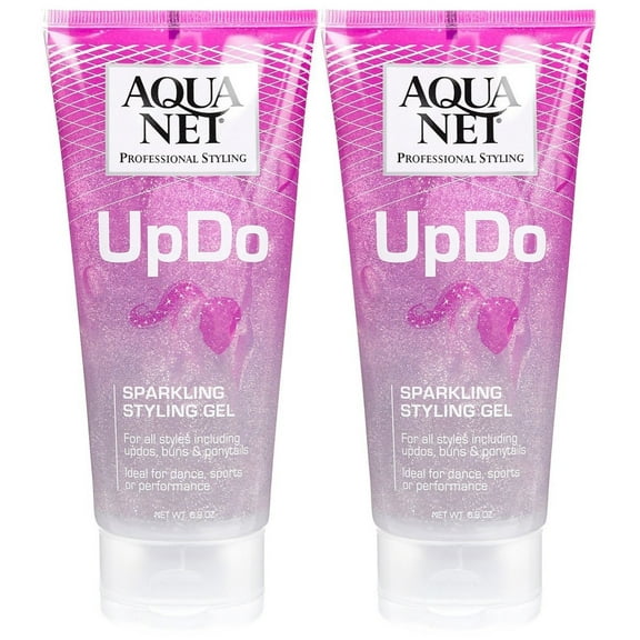 Aqua net updo sparkling styling gel - 6.8 oz