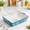 Turquoise, variant on Black Ceramic Casserole Dish with Roasting Rack, 17.44 x 12.52 x 5.20 in