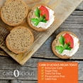 Low Carb Melba Toast [2Pack] By Carbolicious , Sugar Free Keto Snack