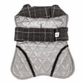 thumbnail image 6 of Touchdog  2-In-1 Windowpane Plaided Dog Jacket With Matching Reversible Dog Mat, 6 of 7