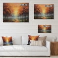 thumbnail image 4 of Designart "Path of Enchantment I" Countryside Print on Natural Pine Wood, 4 of 5