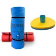thumbnail image 1 of Aqua Lily Pad 16' Floating Island w/Reversible Beverage Holder (2 Pack), 1 of 12