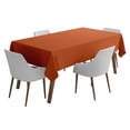 thumbnail image 1 of Vargottam Indoor/Outdoor Tablecloth 58 x 82" Inch Rectangular Tablecloth Waterproof Patio Table Cloths, Spring/Summer Table Covers for Backyard Circular Table/BBQs/Picnic - Orange, 1 of 6