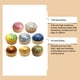 thumbnail image 3 of Glitter Dumpling, Glitter Dumpling Squishy with Box, Dumplings Sensory Squeeze Toy for Stress Relief, 3 of 7