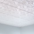 thumbnail image 5 of FASÄDE Traditional 2 Decorative Vinyl 2ft x 2ft Lay in Ceiling Panel in Matte White (5 Pack), 5 of 5