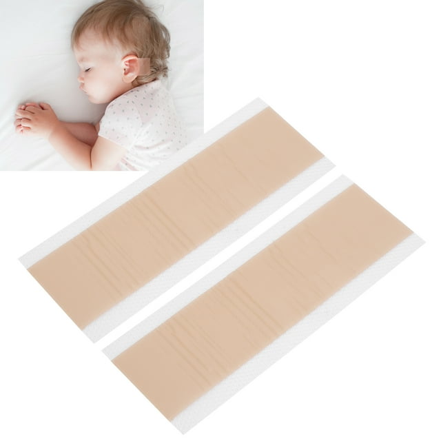 Yosoo Health Gear Corrector De Oído, Parche de Silicona para la Oreja que Sobresale Parche de Corrección de Valgo de la Aurícula del Bebé Correctores Estética para LA