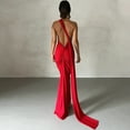 thumbnail image 2 of WTXUE Robes d'Été pour Femmes, Robe Moulante Sans Manches à Dos Ouvert pour Femmes, Maxi, Sortie, Élégante, Fête, Cocktail, Longue, Robe Dos Nu, Robes Rouges pour Femmes, Rouge G, 2 of 8