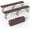 Brown, variant on 6 Foot Folding Bench, Portable Plastic Folding Bench Seat, Foldable Seat for Indoor Outdoor Picnic Camping Dining, Soccer Garden Multipurpose Entertaining Activities,