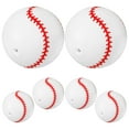 thumbnail image 1 of SHISUYAN 6pcs Kids 3-Inch Inflatable Pvc Baseball Toy Set Beach Baseballs Pool Inflatable Baseballs Outdoor Playing Inflatable Balls, 1 of 8
