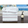 thumbnail image 2 of Ample Decor 100% Cotton Set of 4 Beach Towel Large Cabana Striped- Red -30 x 68 inch, 2 of 6