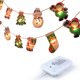 thumbnail image 1 of Tira De Luces Led De Navidad De 3 Metros, 20 Led, Árbol De Navidad, Muñeco De Nieve, Tira De Luces De Papá Noel, Funciona Con Pilas, Decoración Navideña Para Fiesta En El Árbol Yuarrent HA038214-00, 1 of 6