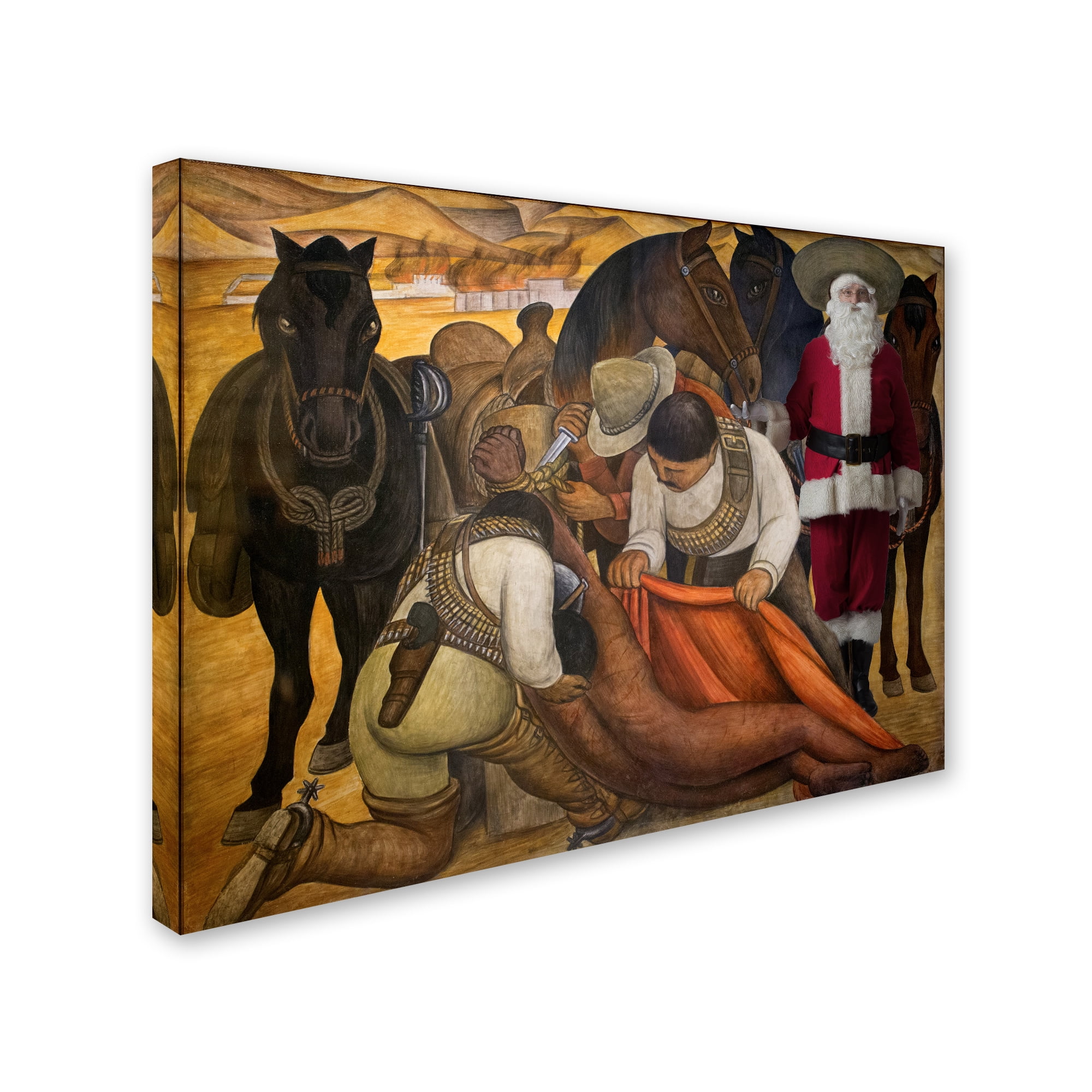 Trademark Fine Art 'Rivera-Liberation Of The Peon' Canvas Art by Ed Wheeler