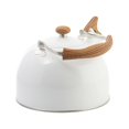 thumbnail image 2 of Hervidor de Té, Hervidor de Agua Caliente, Tetera, Hervidor de Agua, Cocina de cción para Utensilios de Cocina, Agua Hirviendo, Leche, Macarena tetera silbante, 2 of 7