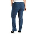 thumbnail image 5 of Lee Women's Plus Instantly Slims Relaxed Fit Straight Leg Jean, Available in Regular, Long, Short Inseams, 5 of 5
