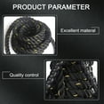 thumbnail image 6 of Clearance! 29.5 Ft Exercise Training Battle Rope for Home Gym with Anchor Strap Kit，Battle Rope with Detachable Protective Sleeve Exercise Training Workout Weighted Rope for Men Women, 6 of 8