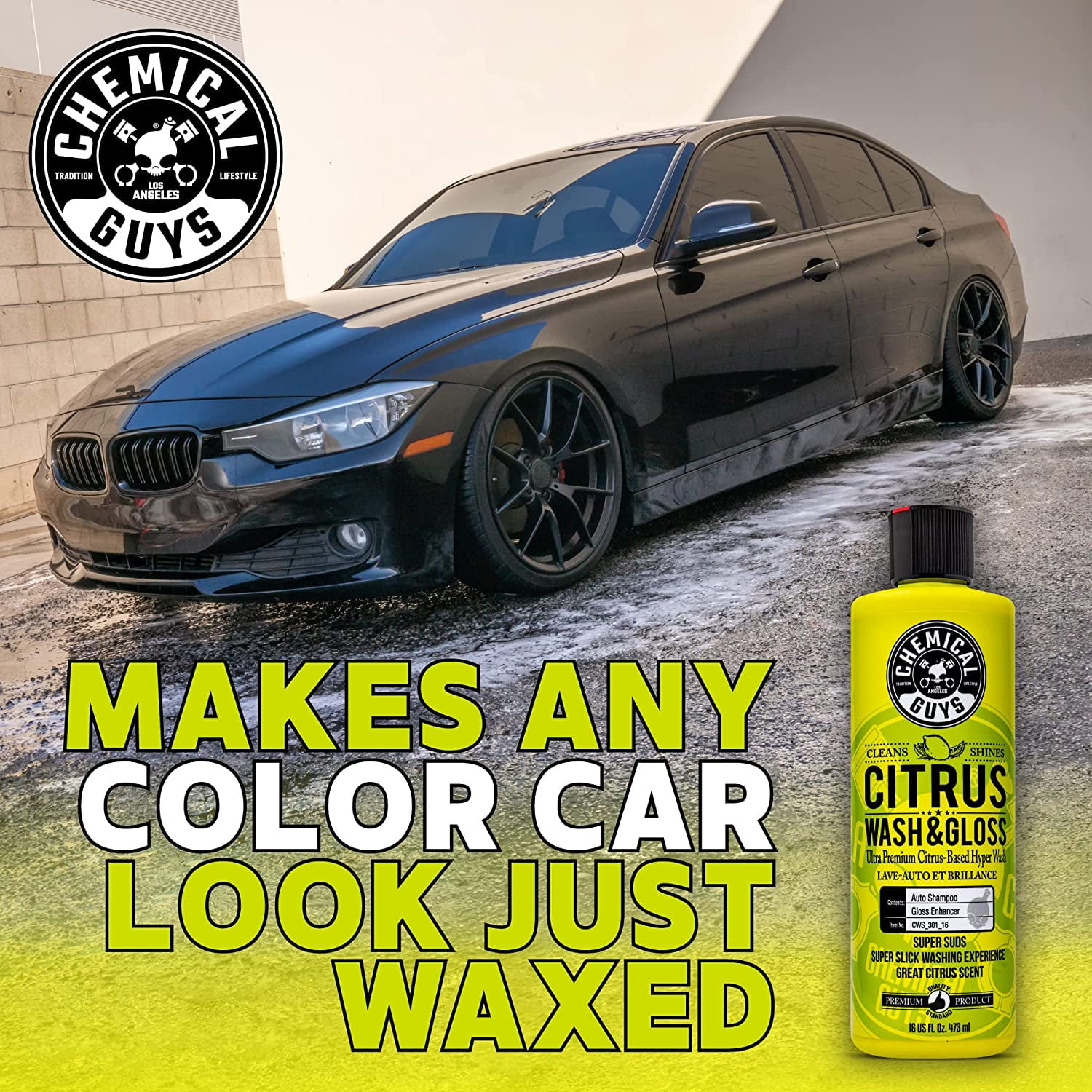 Chemical Guys Citrus Wash And Gloss Concentrated Ultra Premium