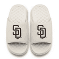 thumbnail image 2 of Unisex ISlide Cream San Diego Padres Primary Motive Slide Sandals, 2 of 5
