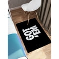 thumbnail image 5 of Area Rugs, Modern Rugs, Got Em Rug, Gift For Her Rugs, Black Rugs, White Rug, Front Door Rug, Kitchen Rug, Office Rug, Home Decor, Large Rug, 2.6'x5' - 80x150 cm, 5 of 7