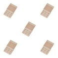 thumbnail image 2 of Baohd Extension Strap Bra Extender Buckle 3 Rows 3 Hooks Women Multicolor Lengthened Band Lingerie Replacement Intimates deep flesh 5Set, 2 of 6