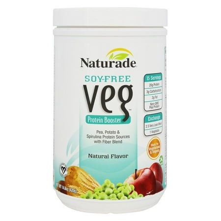 Naturade Veg Protein, No Soy, Plain, 16 Oz