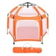 thumbnail image 2 of Valla Para Bebé, Tela De Hierro, Tienda De Campaña Multifuncional Fácil De Usar Para Bebé, Plegable Para Interior, Exterior, Patio, Playa, Camping, 2 of 7