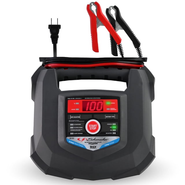 Schumacher SC1280 - Cargador rápido para automoción y baterías marinas (15 A)